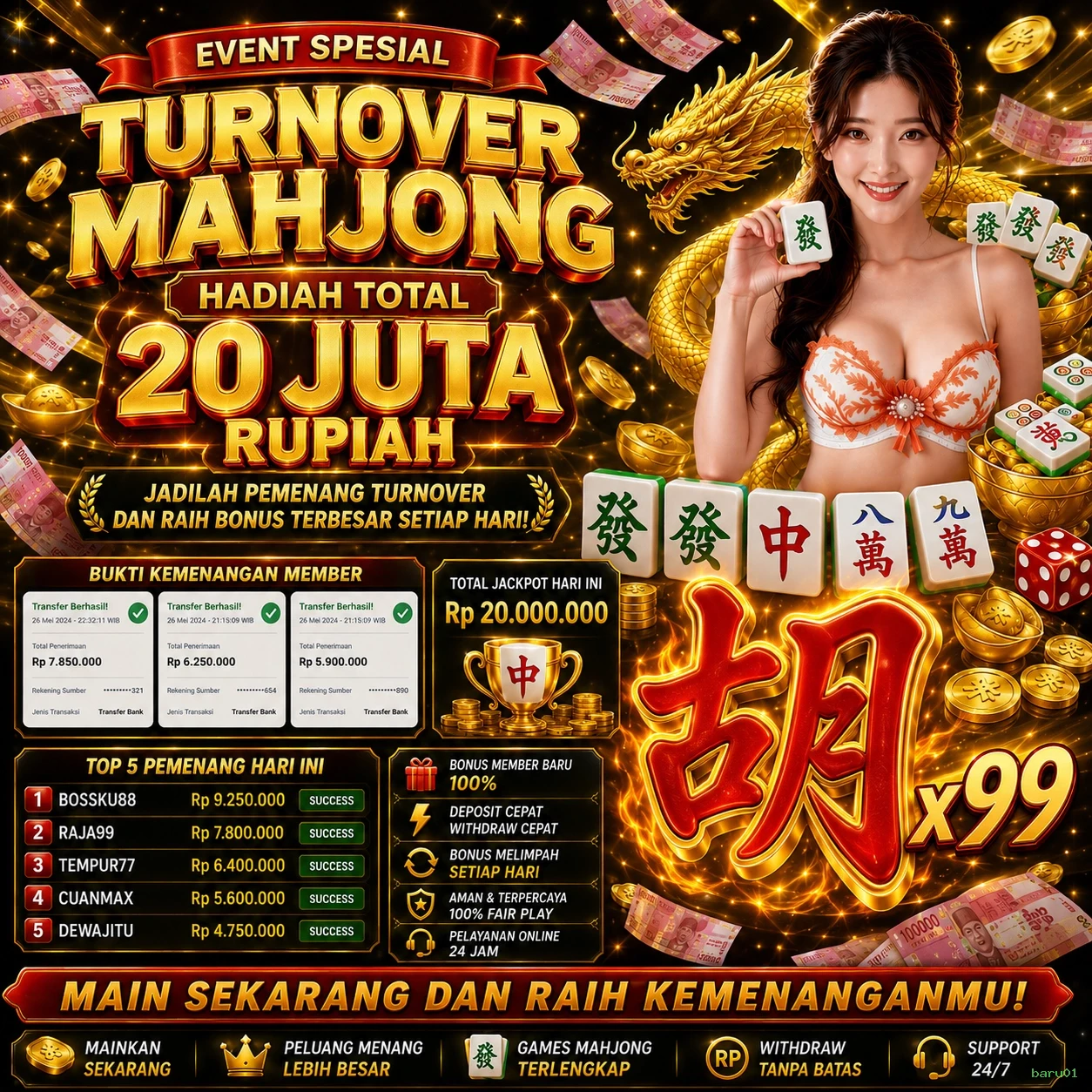 baru01 Bonus Menarik